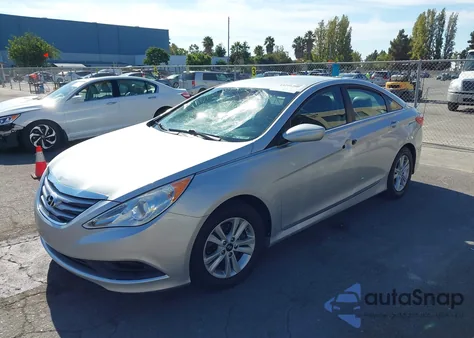 2014 Hyundai Sonata Gls from USA, damaged, VIN 5NPEB4AC6EH851696